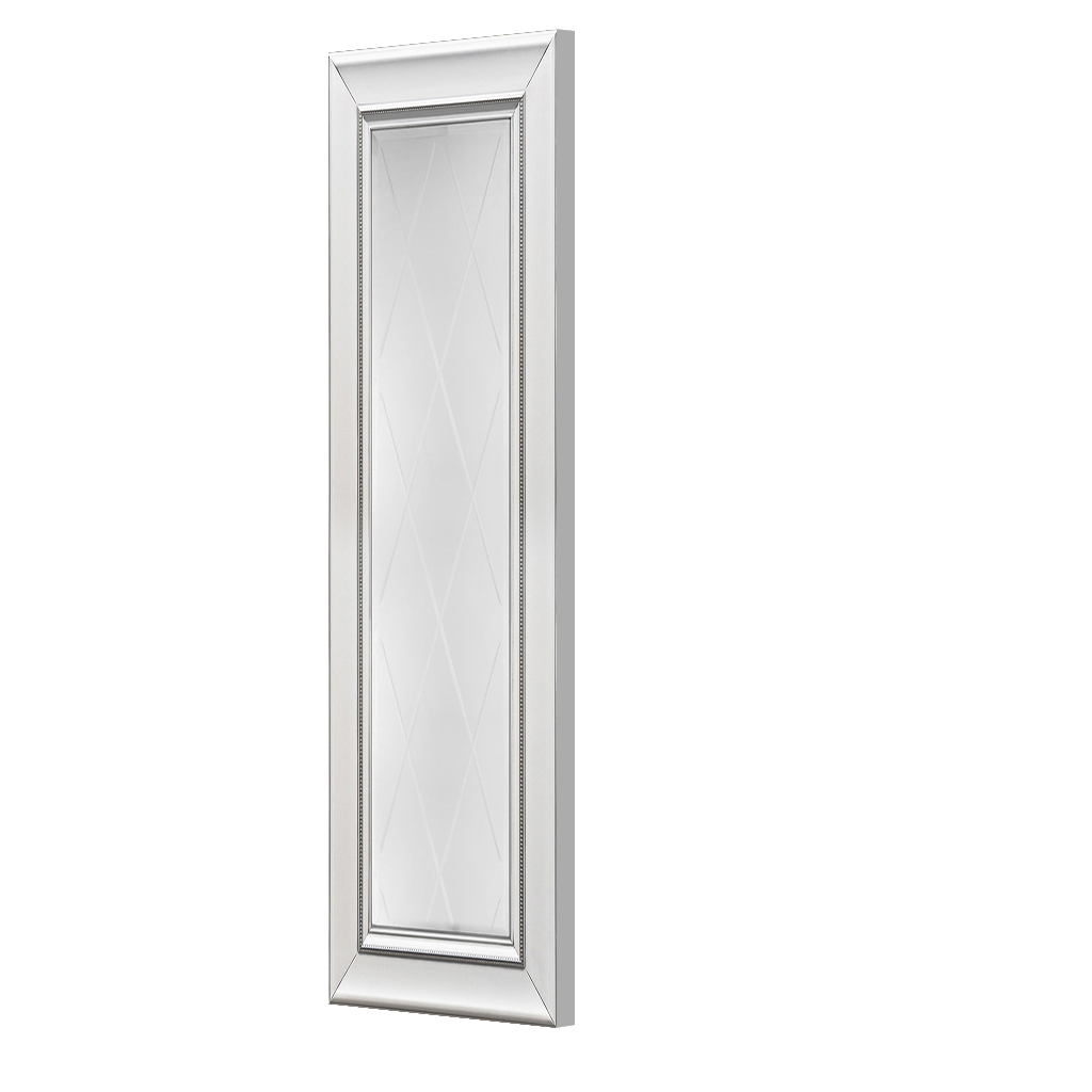 Кухонный шкаф 1-дверный 720х300х315мм Белый витрина